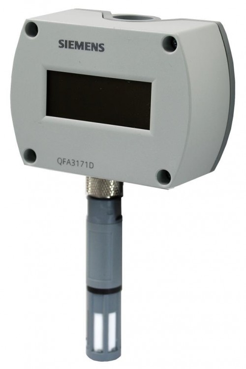 QFA3171D - Siemens - Oda Tipi Sıcaklık + Nem Sensörü - LCD