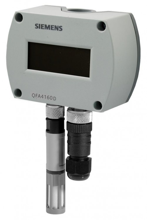 QFA4171D - Siemens - Oda Tipi Sıcaklık + Nem Sensörü - LCD