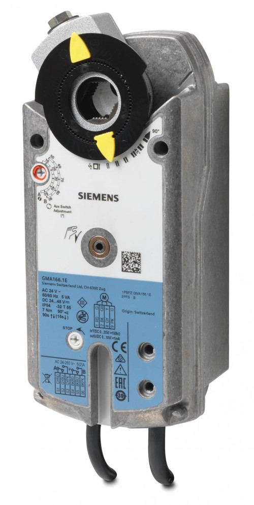 GMA166.1E - Siemens - Damper Motoru