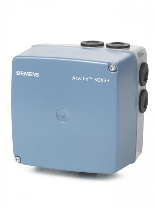 SQK33.00 - Siemens - Elektromotor Aktüatör, 5 Nm, 90°, AC 230 V, 3P