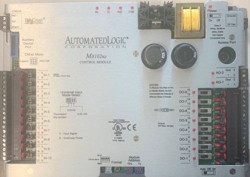 M8102NX - Carrier-ALC - Kontrol Modülü (8 DO, 10 UI, 2 AO)