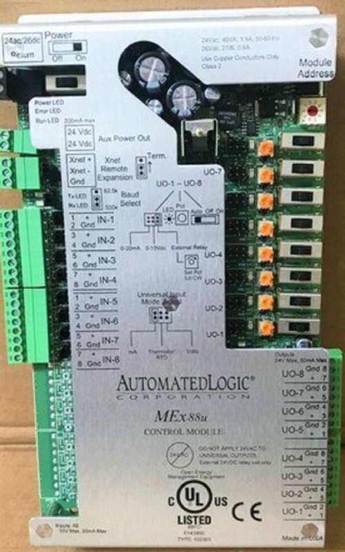 MEX88U - Carrier-ALC - Nokta Modülü, (8 UO, 8 UI)