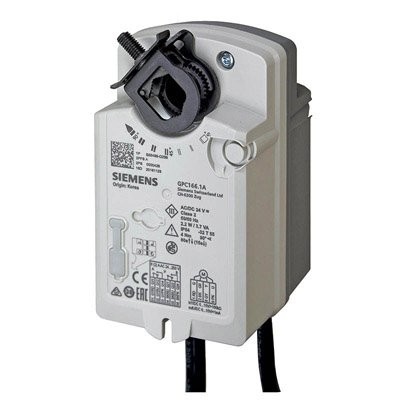 GPC126.1A - Siemens - Yangın Damperi Motoru, 24V, On-Off, YGD, 4Nm