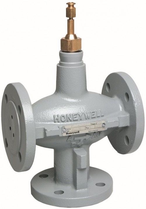 V5050A1116 - Honeywell - Üç Yollu Vana, DN150, Flanşlı, PN16, Kvs:3600, mil=38mm