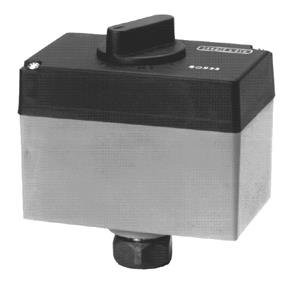 SQS85.03 - Siemens - Vana Motoru, 400 N, 5.5 mm, AC 24 V, 3P