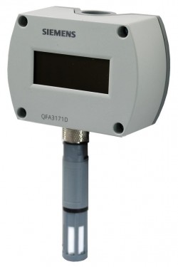 QFA3160D - Siemens - Oda Tipi Sıcaklık + Nem Sensörü - LCD