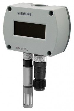 QFA4160D - Siemens - Oda Tipi Sıcaklık + Nem Sensörü - LCD