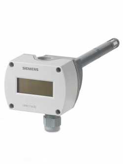 QPM2160D - Siemens - Kanal Tipi Hava Kalite Sensörü CO2 + Sıcaklık - LCD