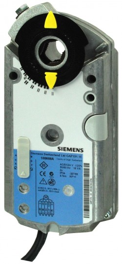 GAP191.1E - Siemens - Damper motoru oransal 0-10V