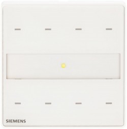 UP 203/13 - Siemens - Dokunmatik Sensör, Dörtlü, Durum LED'li, GAMMA arina, Beyaz