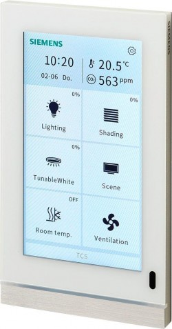 UP 205/12 - Siemens - Dokunmatik kontrol TC5, 5 inç dokunmatik panel, beyaz