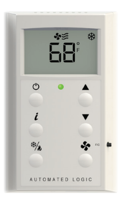 ZSPF-C-ALC - Carrier-ALC - Mahal Tipi Sıcaklık ve CO2 Sensörü, Fan ayarı, Mod Değişimi, LCD Ekranlı