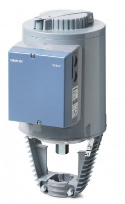 SKB62UA - Siemens - Elektrohidrolik Aktüatör, 2800 N, 20 mm, AC 24 V, DC 0...10 V/4...20 mA, yay geri dönüşlü, UL