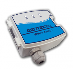 GNT-WATER-WA-01 - Gentek - Su Baskın Dedektörü (duvar askı apararı, led alarm, dahili siren, Röle, NO/NC, 24Vdc)