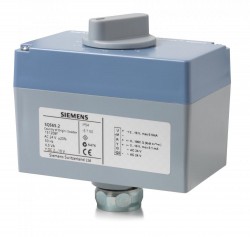 SQS65.2 - Siemens - Vana Motoru, 400 N, 5.5 mm, AC/DC 24 V, DC 0…10 V / DC 4…20 mA, 30 s