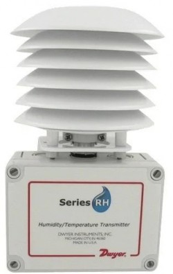 RHP-3-R-2-2 - Dwyer - Sintered Filter Versiyonu Nem, Sıcaklık Sensörü, %3 Hassasiyet, 0-10 VDC, (Atmosferik Koruma)